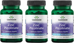 Swanson zinc picolinate 22mg product packaging lifestyle shot