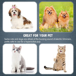 Yinkin cat and dog hair cutting tool package showing five manual handles