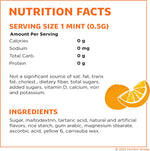 Tic Tac imported American candy bag showcasing product volume and flavor specifications.