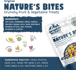 No Furries Delights fruit and vegetable pet snacks showing ingredient variety mix