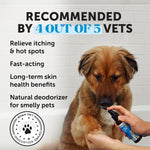 Pet Honesty dog skin relief spray for sensitive skin irritation