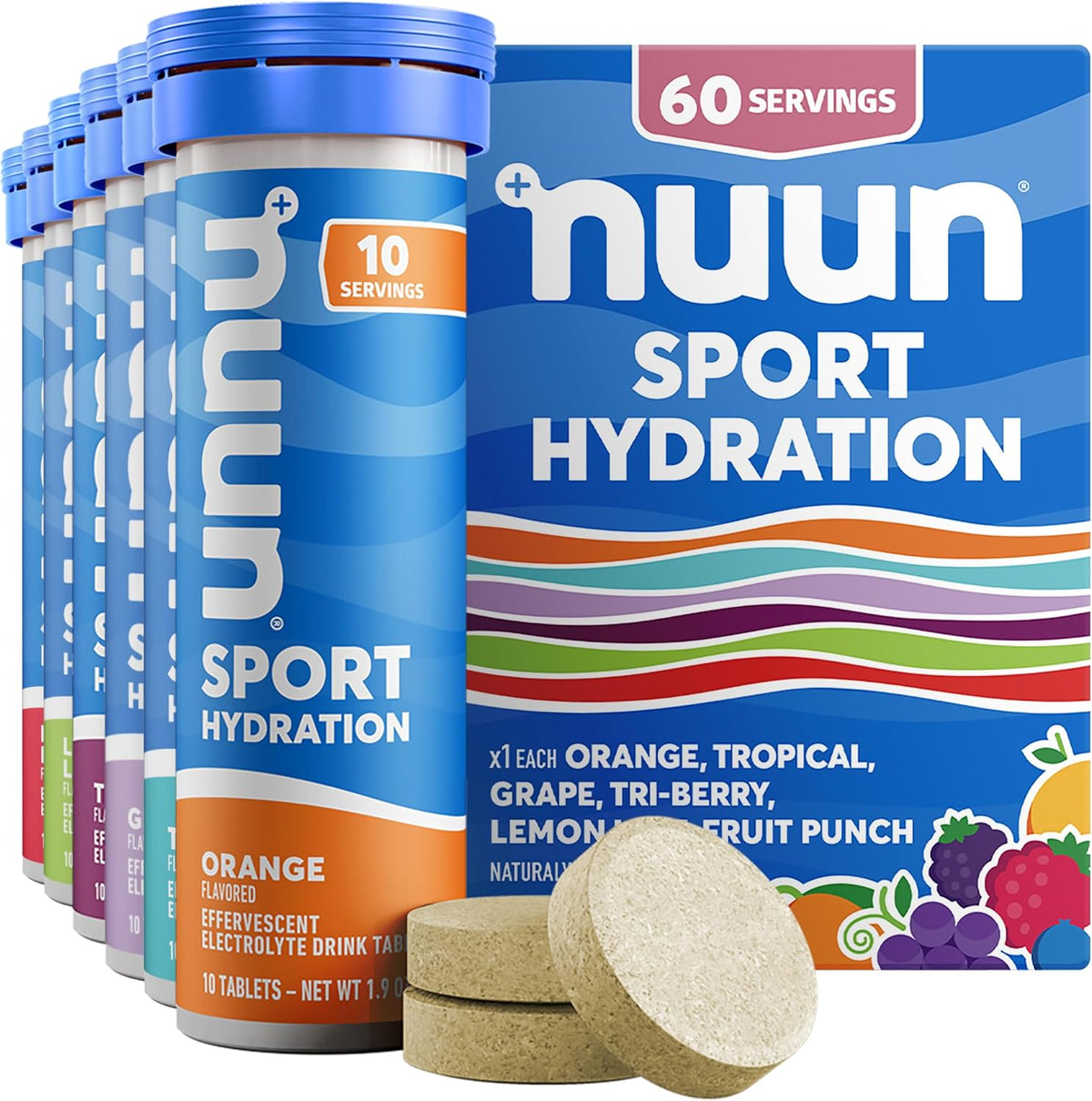 Nuun fitness drink tablets lifestyle view
