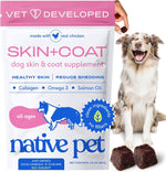 Native Pet Omega 3 Fish Oil for Dogs & Cats - Wild Alaskan Salmon Oil for Dogs Skin and Coat, Supports Joints, Heart & Shedding - Fast-Absorbing Omega 3 6 9 Liquid Supplement - 8oz - Image 10