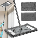 VOUBIEN wall cleaner mop front view showing the long handle and large flat head.