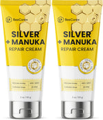 Silver + Manuka Repair Cream for Hot Spot Treatment for Dogs - Helps with Scratches, Irritations, Bites & Cuts - Cat Wound Care Ointment for Dry Skin - Suits for All Pet Breeds, Ages & Sizes - 2 oz - Image 9
