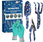 WORKPRO 5PCS Garden Tool Set, Aluminum Heavy Duty Gardening Tool Set | With Bag, Outdoor Garden Hand Tools, Gardening Gifts - Image 13