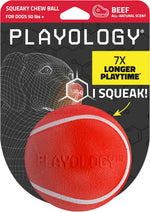 Playology Dog Toys | Squeaky Chew Ball for Large Dogs | Chicken Scented Jumbo Dog Ball | Bouncy Floating Chew Toys for Fetch - Image 10