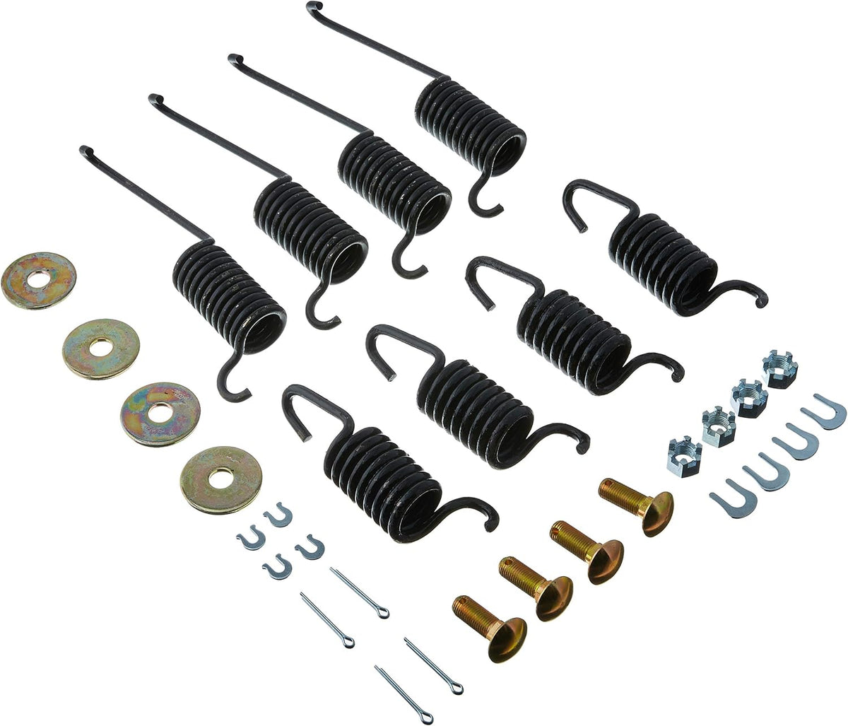 Carlson H9200 rear drum brake hardware kit front view automotive part