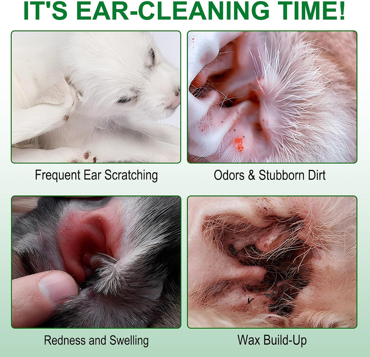 FANGCUN gentle ear wipes for pets side profile