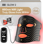 Inia Red Light Therapy Mask front view showing LED layout