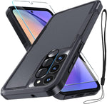 RMOCR Samsung Galaxy A54 5G case front view in black matte