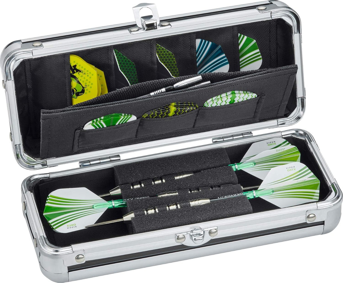 Casemaster Sole aluminum dart case front view