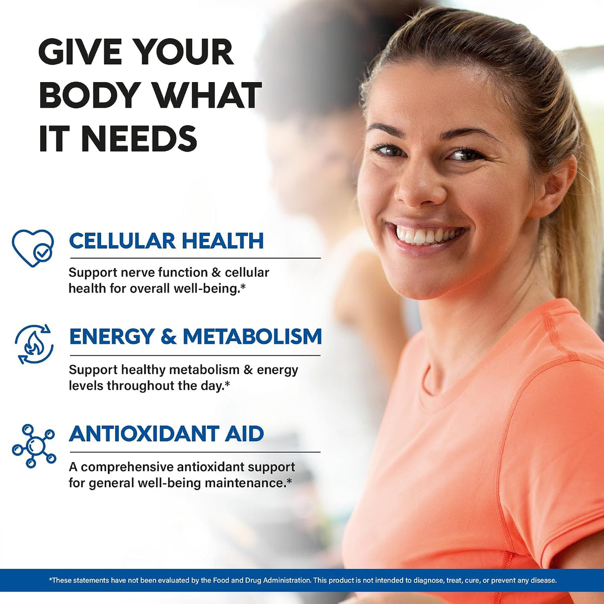 NutraHarmony capsules container showcasing Benfotiamine and Vitamin B components