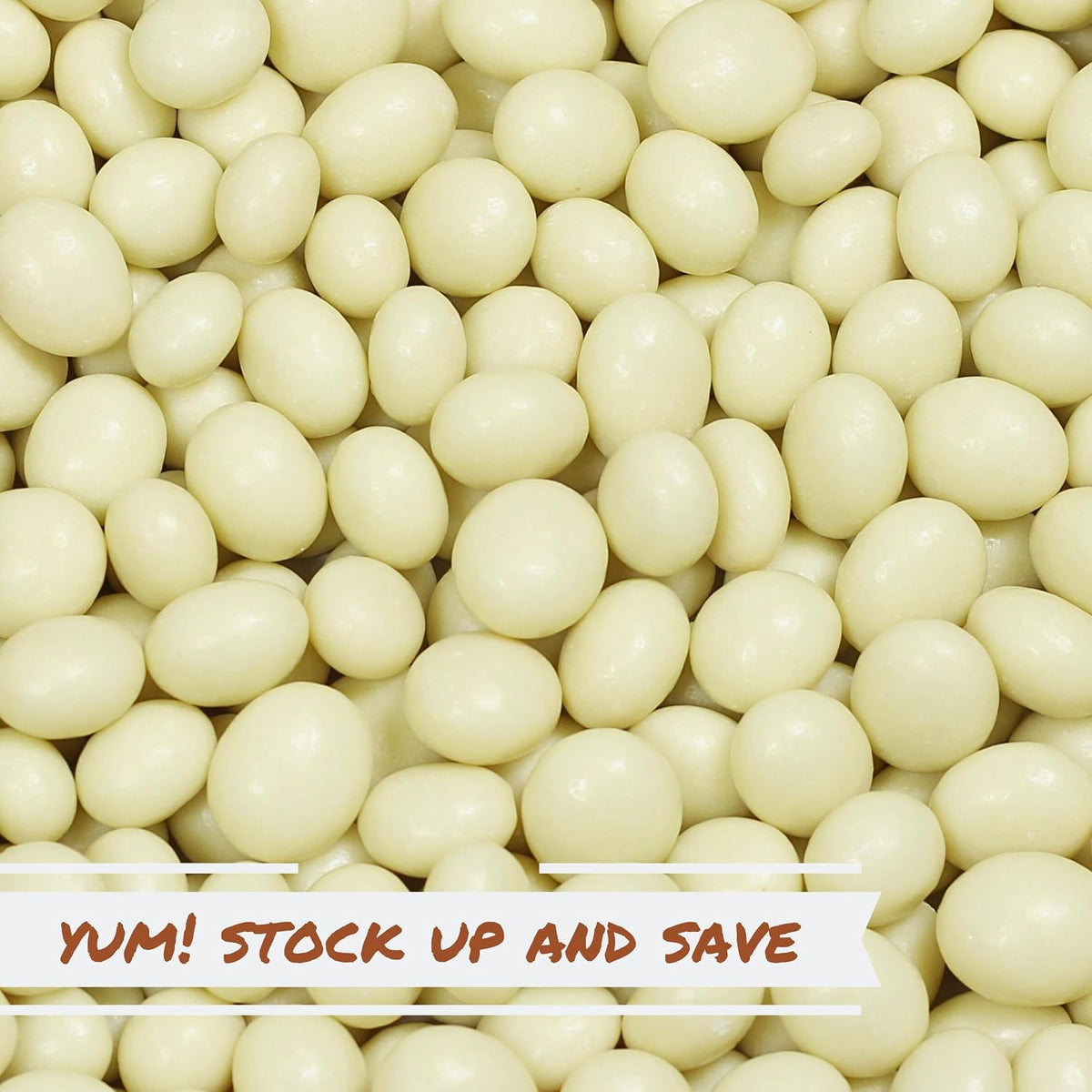 It's Delish Kosher Dairy White Chocolate Espresso Beans display dessert buffet