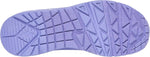 Skechers lifestyle sneaker heel view with hidden wedge
