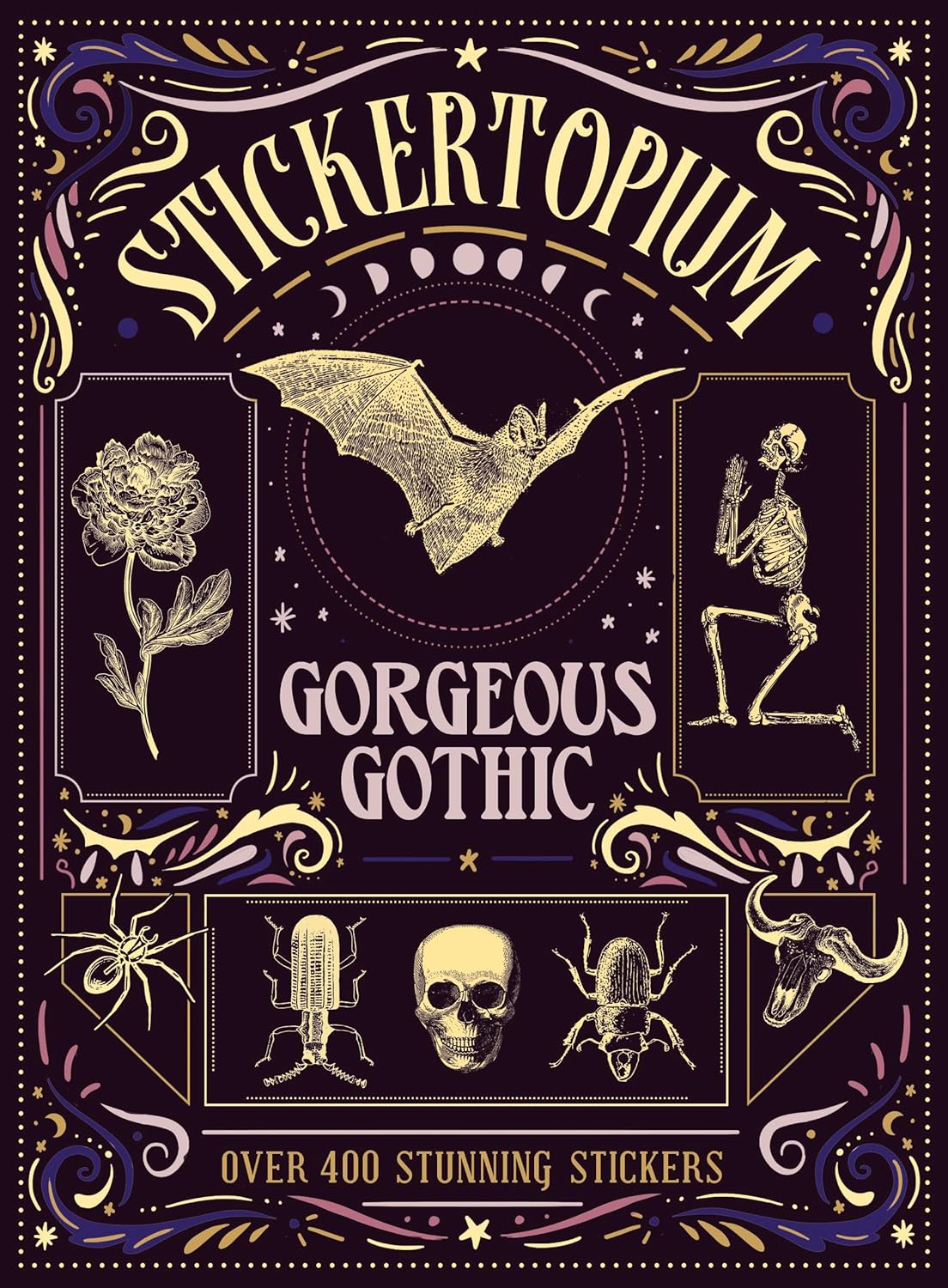 Stickertopium: Gorgeous Gothic: Over 400 Stunning Stickers - Image 1
