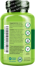NATURELO vitamin d capsules supplement facts label and ingredient details