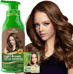Herbishh natural botanical hair colour shampoo lifestyle shot