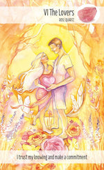 The Crystal Power Tarot complete product bundle with deck and book