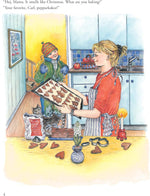 Angle shot of Lucia Morning in Sweden children book
