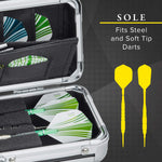 Casemaster Sole dart case reinforced corners