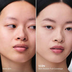 Clarins Skin Illusion Full Coverage Foundation cap and dispenser detail