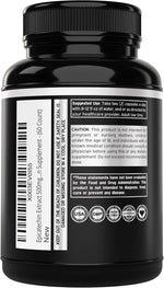 Dorado Nutrition muscle building supplement facts panel