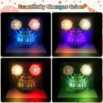 XTF2015 greeting card LED lights glowing
