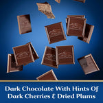 Ghirardelli Midnight Reverie extra dark chocolate bar displaying rich cocoa texture