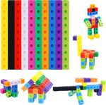 SpriteGru Math Linking Cubes 100 piece set front view