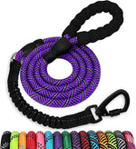 Jenico rope dog leash front view