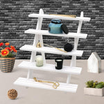 Sinyad wood display stand side profile