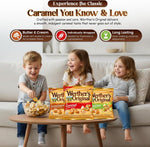 Premium imported Werthers butter candies variety assortment arranged for holiday gifting.