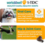 1-TDC pet joint and periodontal health softgels for dogs and cats