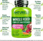 NATURELO capsules supplement label and ingredients overview