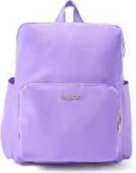 Baggallini Women's Carryall Packable Backpack, Indigo Petal - Image 11
