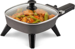 Toastmaster 6 inch electric skillet front view countertop appliance