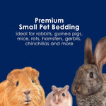 Small pet habitat with Kaytee bedding foundation