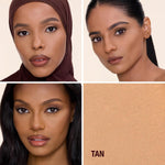 Charlotte Tilbury powder compact open showing pressed powder