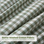 K Masaniji 4-piece decorative bedding set packaging and components