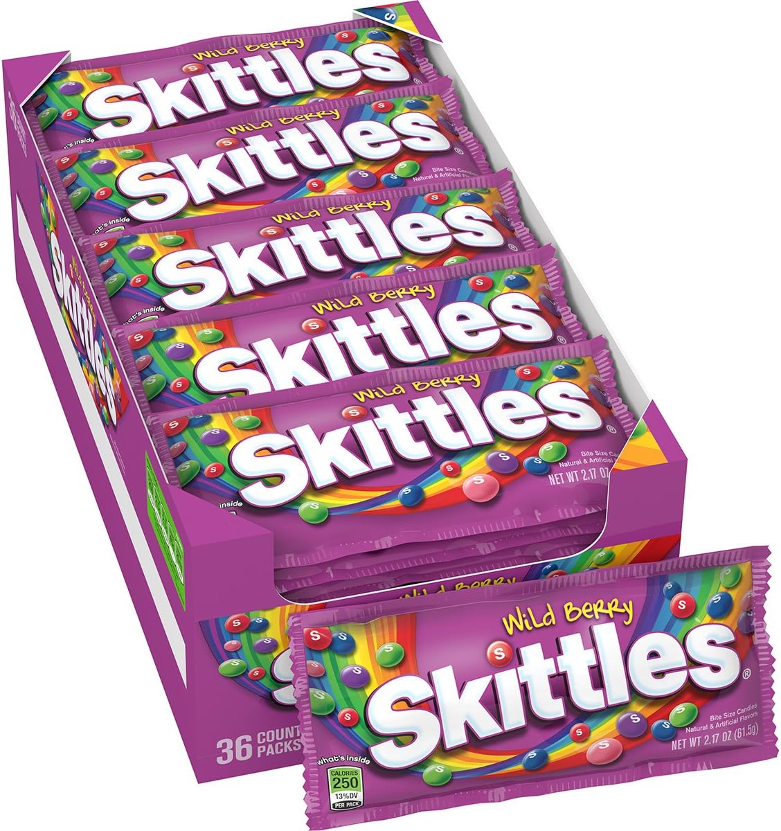 SKITTLES Original Chewy Candy, Full Size, 2.17 oz, Individually Wrapped, 36-Count - Image 12