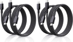 Anker USB C to USB C Cable, 240W Fast Charging Cord (2-Pack, 3 ft, Black) | For iPhone 17 / 16 Series, MacBook Pro 2020, iPad Air 4, and More - Image 10
