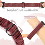 Different color variants of the Fitbit Charge 6 nylon loop bands