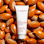 Clarins luxury hand cream back label ingredients view