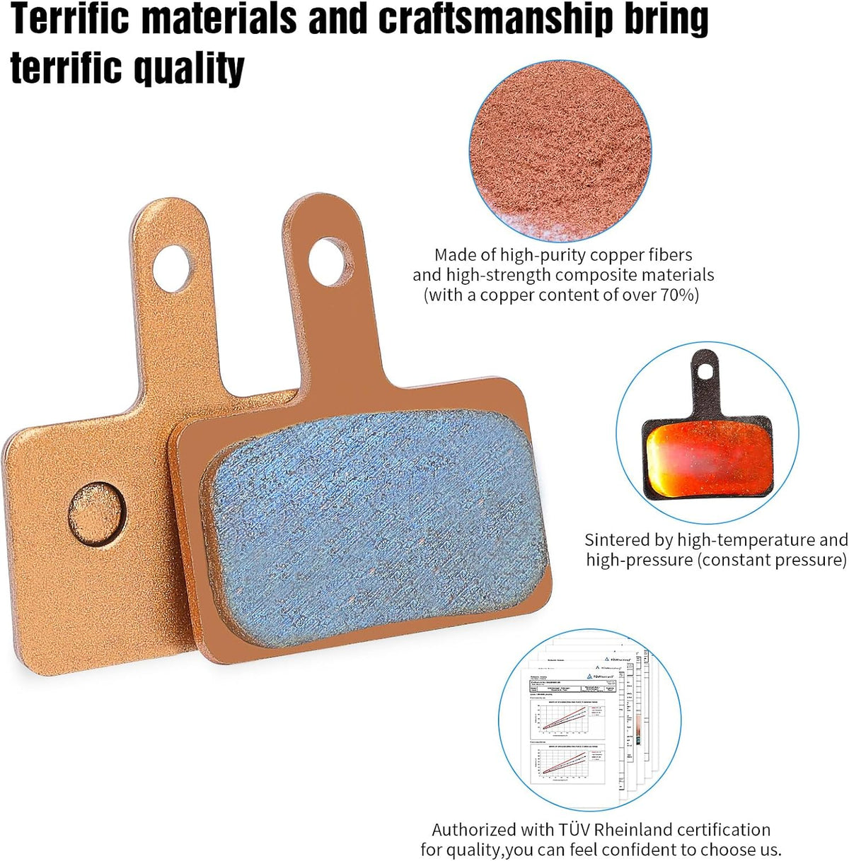 Included installation tools with bicycle disc brake pads
