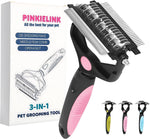 Comparison of 3-in-1 grooming tool features for pet owners