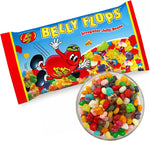 Close up view of colorful unique jelly bean clusters