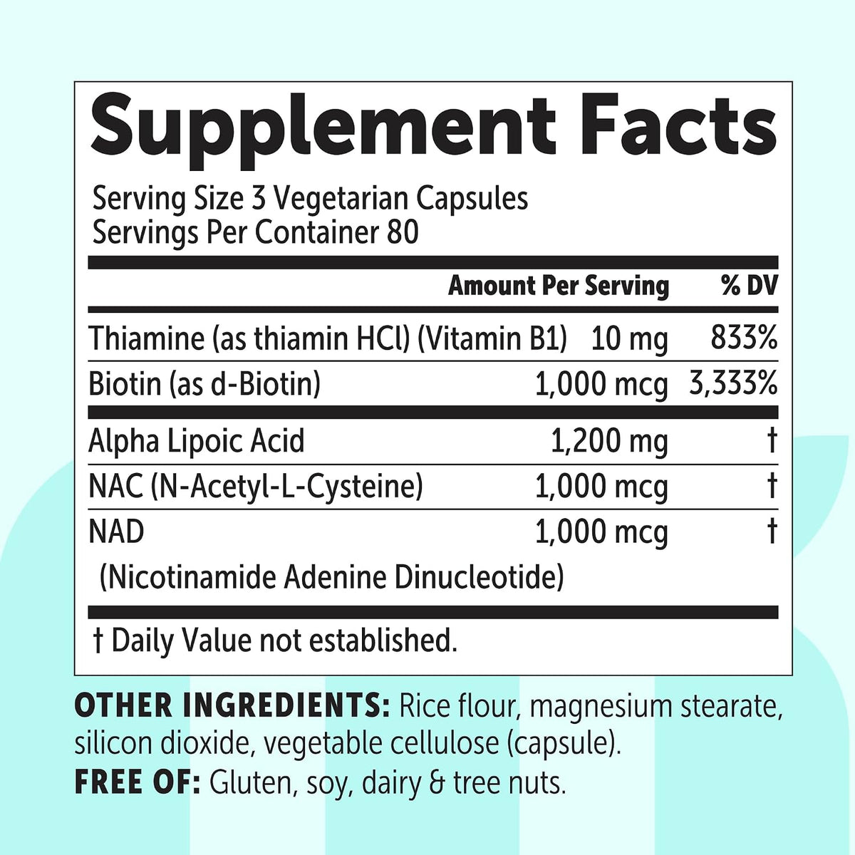 Micro Ingredients Alpha Lipoic Acid quality certification seal