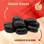 Authentic USA imported Black Tie Mercantile licorice candy bag