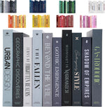Redesigned Basics Black Decorative Books front view